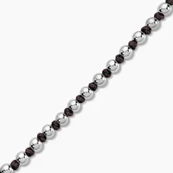 Bracelet Henrik Acier Blanc