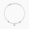 Bracelet Honey Argent Blanc Oxyde De Zirconium