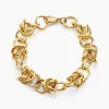 Bracelet Huda Acier Jaune