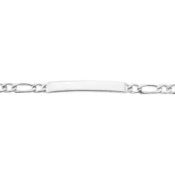 Bracelet Identité Argent Blanc Vila