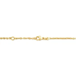 Bracelet Identité Gaspardine Maille Forçat Or Jaune