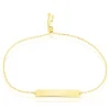 Bracelet Identité Peronille Or Jaune