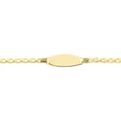 Bracelet Identitée Marcel Or Jaune