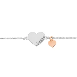 Bracelet Iella Argent Bicolore