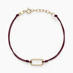 Bracelet Infini Pop Argent Jaune