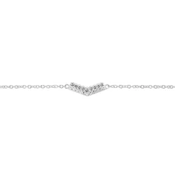 Bracelet Irina Argent Blanc Oxyde De Zirconium