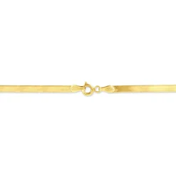 Bracelet Ivria Maille Heringbone Or Jaune