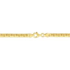 Bracelet Ivy Maille Haricot Or Jaune