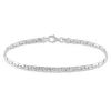 Bracelet Ivy Maille Haricot Or Blanc