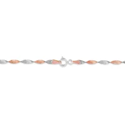Bracelet Izar Torsadee Or Bicolore