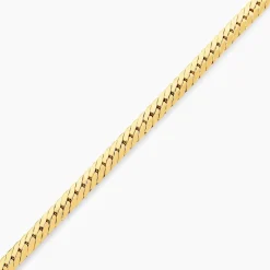 Bracelet Izel Maille Anglaise Or Jaune