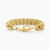 Bracelet Jackie Acier Jaune
