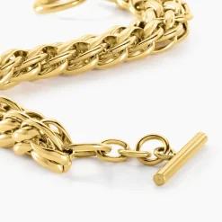 Bracelet Jackie Acier Jaune