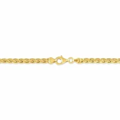 Bracelet Jayna Maille Palmier Or Jaune