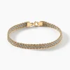 Bracelet Jerry 3 Or Bicolore