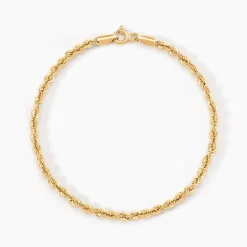 Bracelet Jerry Maille Corde Or Jaune