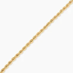 Bracelet Jerry Maille Corde Or Jaune