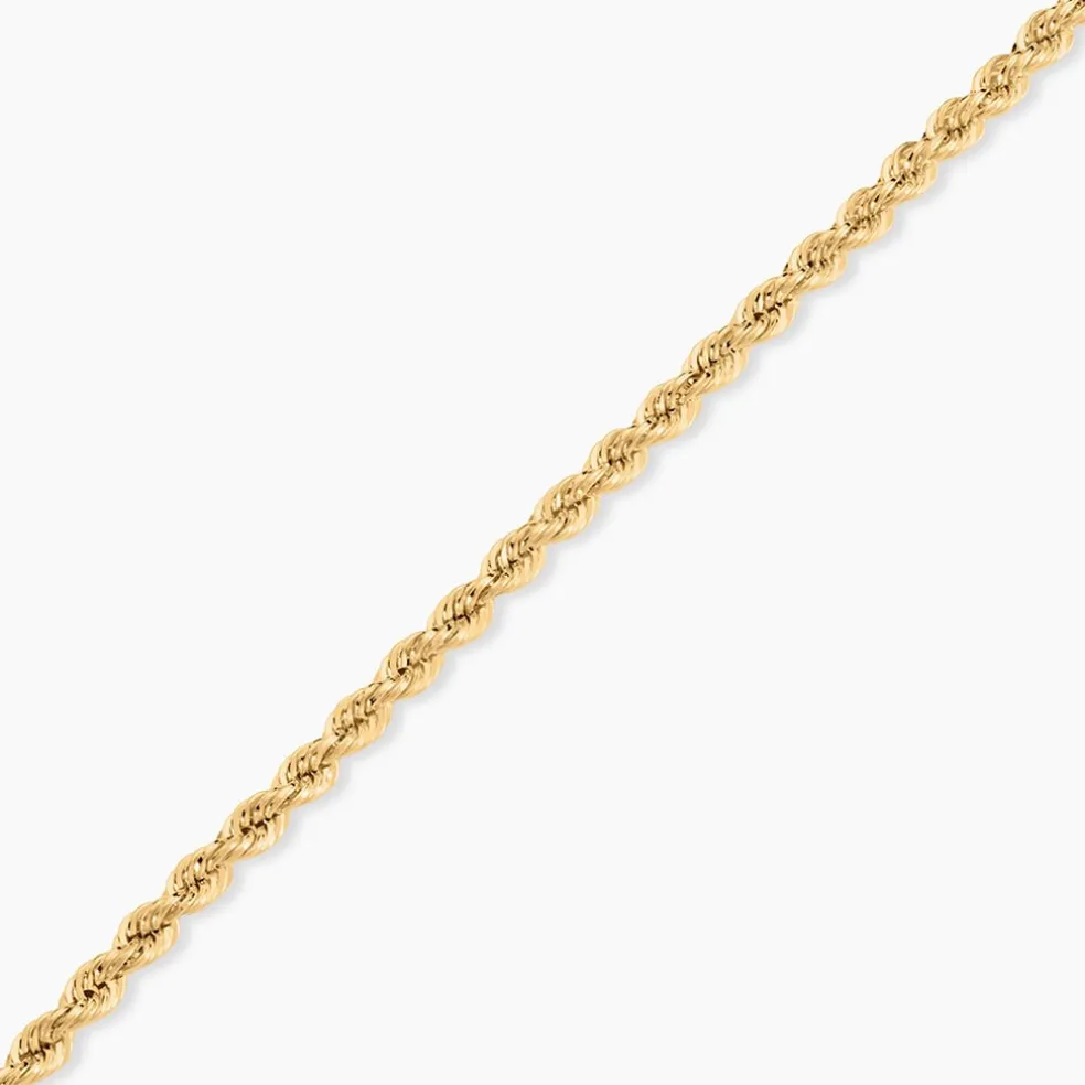 Bracelet Jerry Maille Corde Or Jaune
