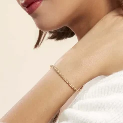 Bracelet Jerry Maille Corde Or Jaune