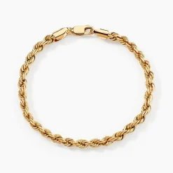 Bracelet Jerry Maille Corde Or Jaune