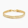 Bracelet Jerry Maille Corde Or Jaune