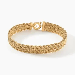 Bracelet Jerry Maille Corde Or Jaune