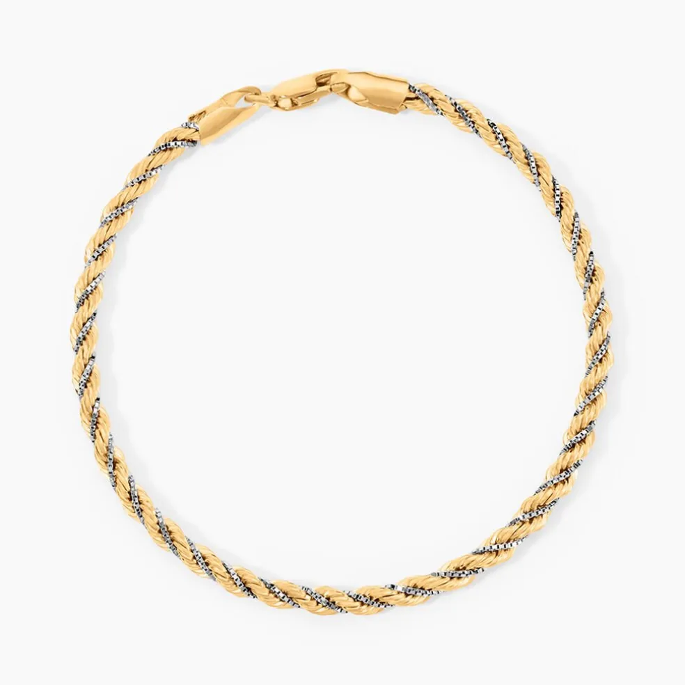 Bracelet Jerry Or Bicolore