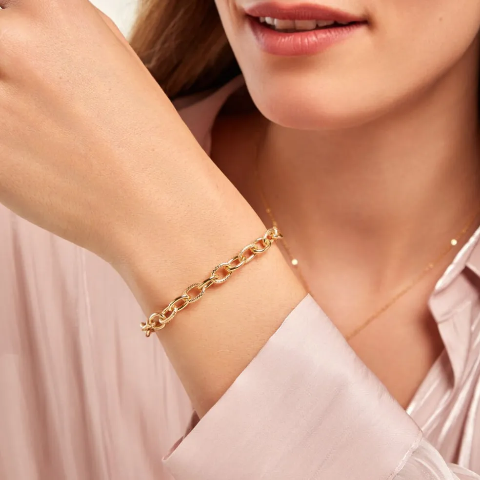 Bracelet Jodie Or Jaune