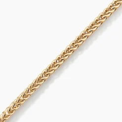 Bracelet Jolien Maille Spiga Or Jaune