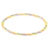 Bracelet Jonc Anaisaae Torsade Or Tricolore