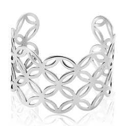 Bracelet Jonc Danyl Acier Blanc