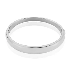 Bracelet Jonc Emilio Acier Blanc