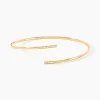 Bracelet Jonc Halldora Or Jaune Diamant