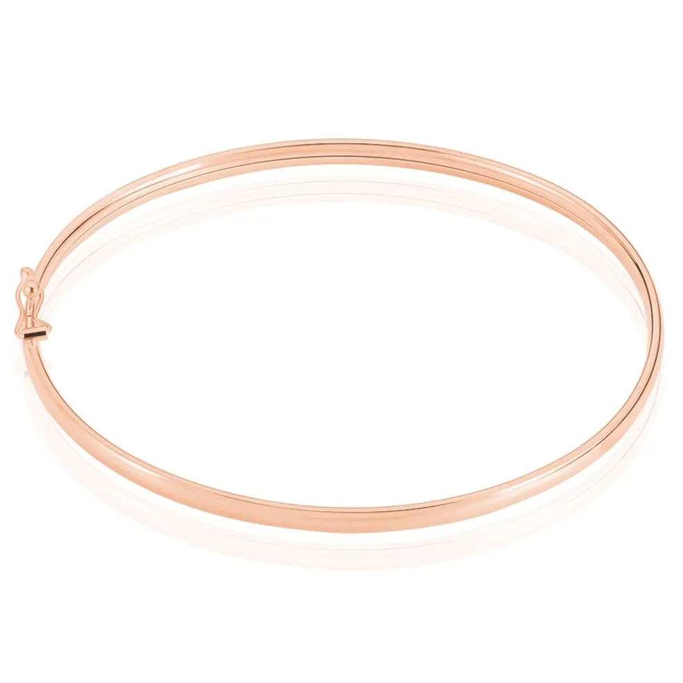 Bracelet Jonc Nicolette Or Rose