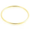 Bracelet Jonc Xylina Fil Rond Lisse Or Jaune