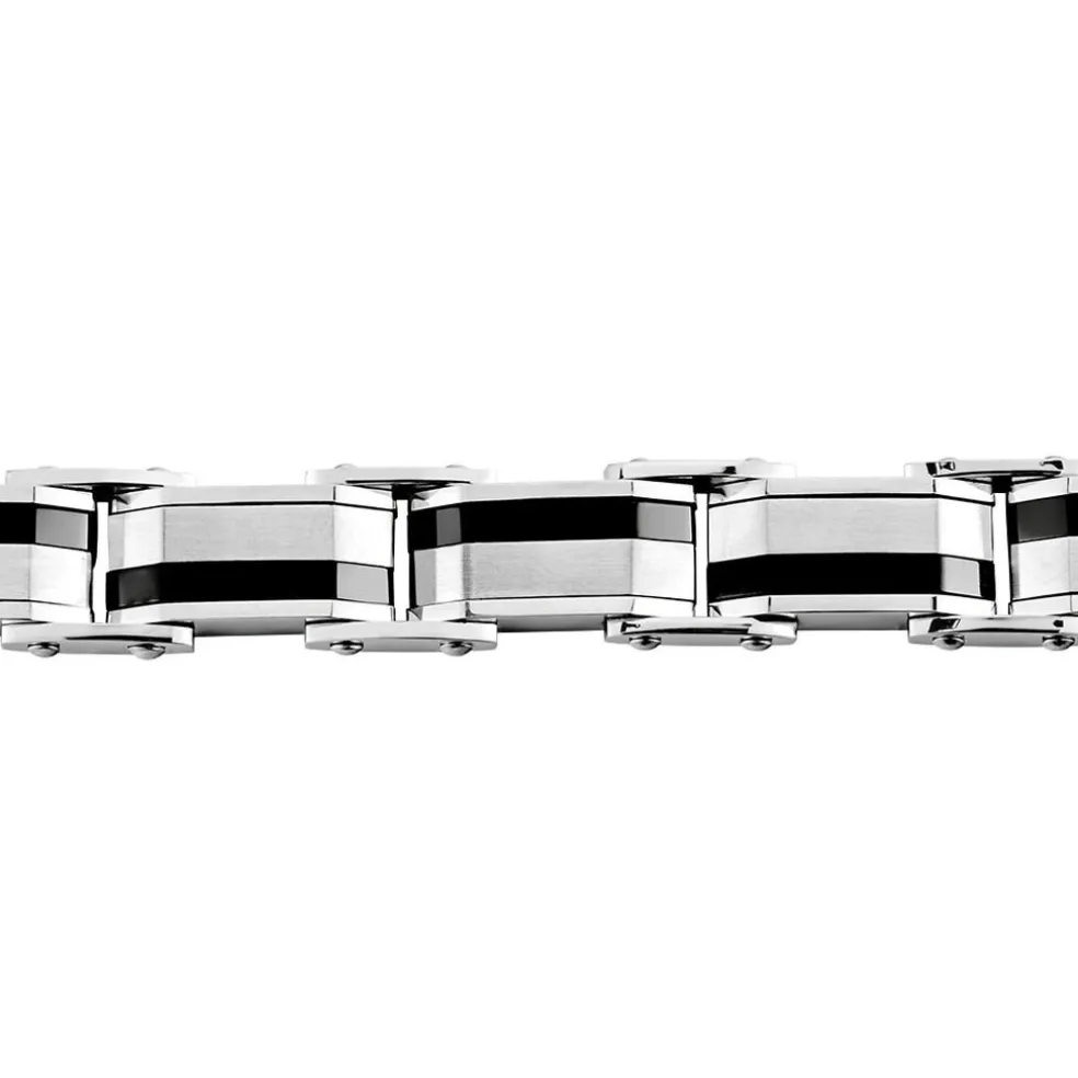 Bracelet Jordi Acier Bicolore