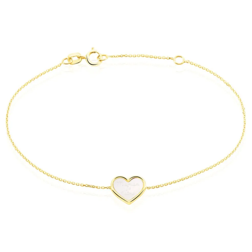 Bracelet Josine Or Jaune Nacre