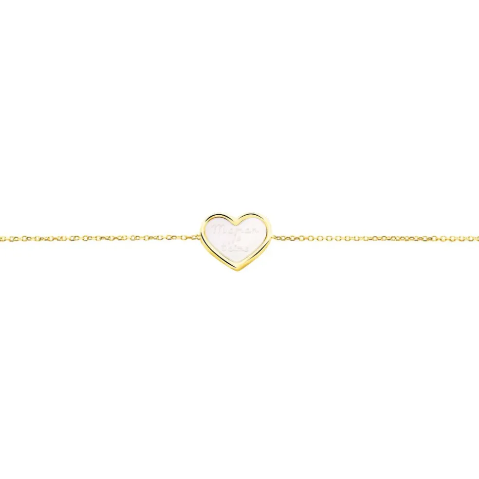 Bracelet Josine Or Jaune Nacre