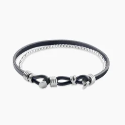 Bracelet Jourdan Arpad Acier Argenté