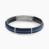 Bracelet Jourdan Marin Cuir Multicolore