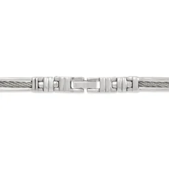 Bracelet Julien Acier Blanc