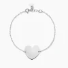 Bracelet Kanitha Argent Blanc