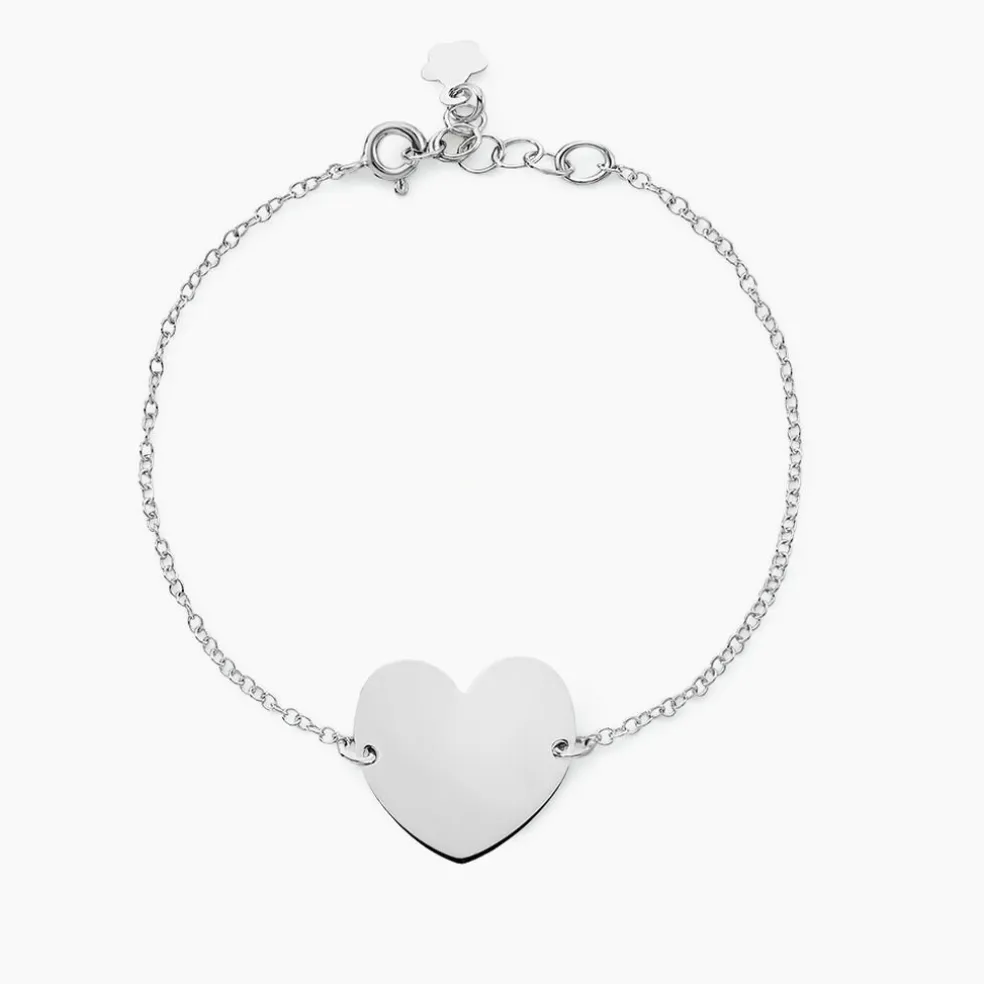 Bracelet Kanitha Argent Blanc