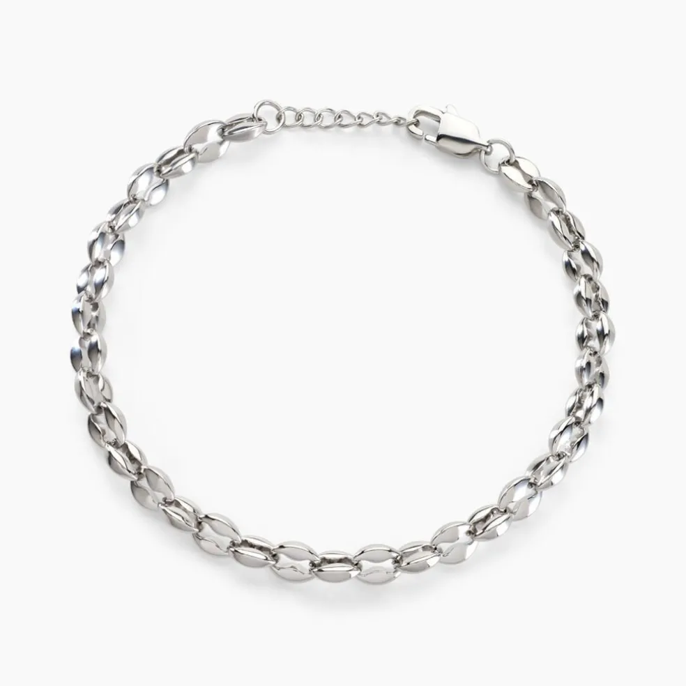 Bracelet Kresten Acier Argenté