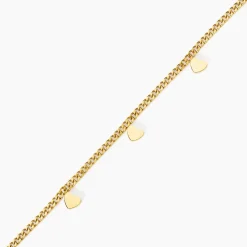 Bracelet Lady Chic Acier Jaune