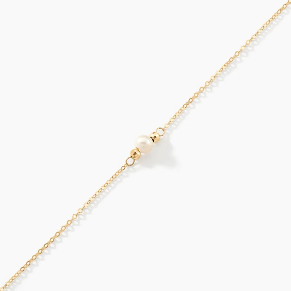 Bracelet Laetizia Or Jaune Perle De Culture