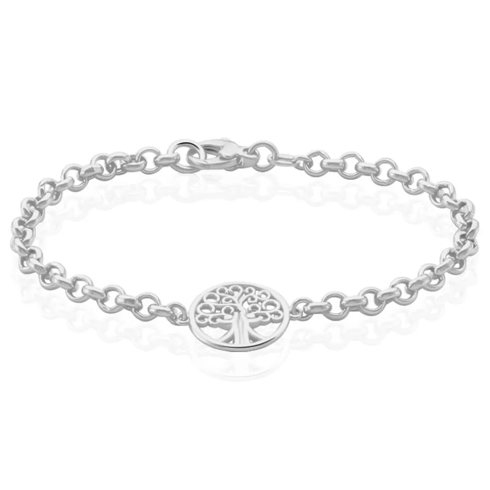 Bracelet Lao Argent Blanc