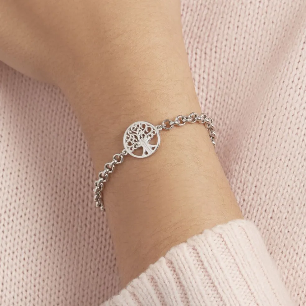 Bracelet Lao Argent Blanc