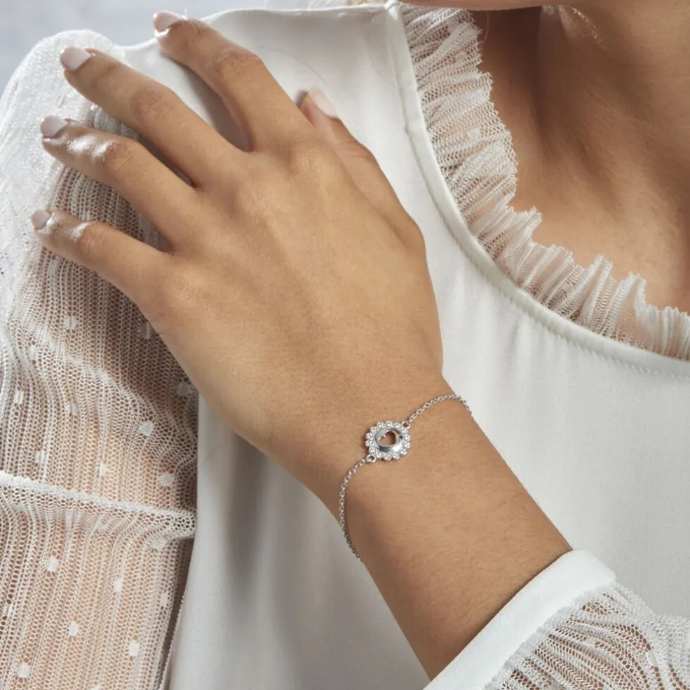 Bracelet Larry Argent Oxydes De Zirconium