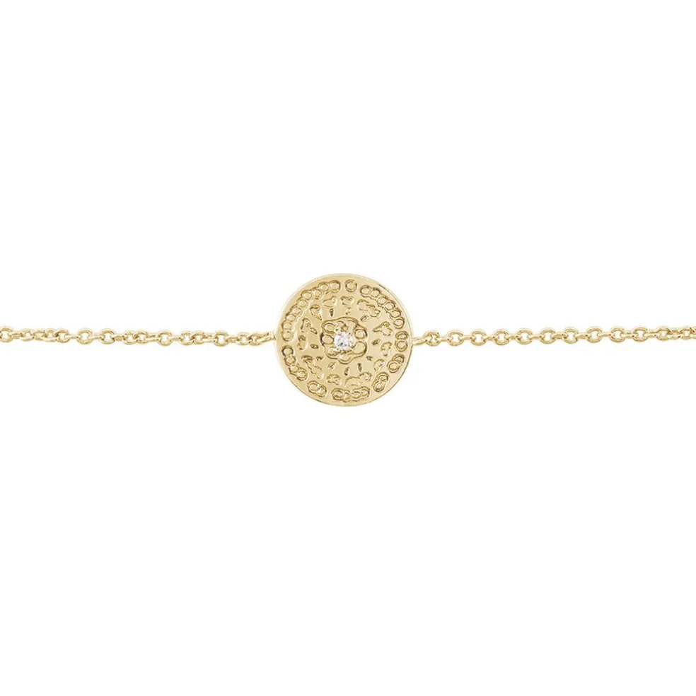 Bracelet Laurina Plaqué Or Jaune Oxyde De Zirconium